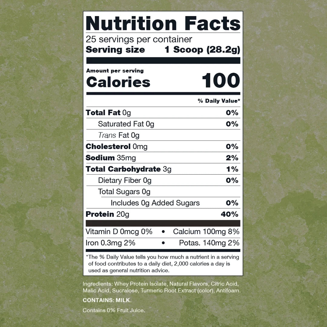 RAW NUTRITION Clear Whey Protein